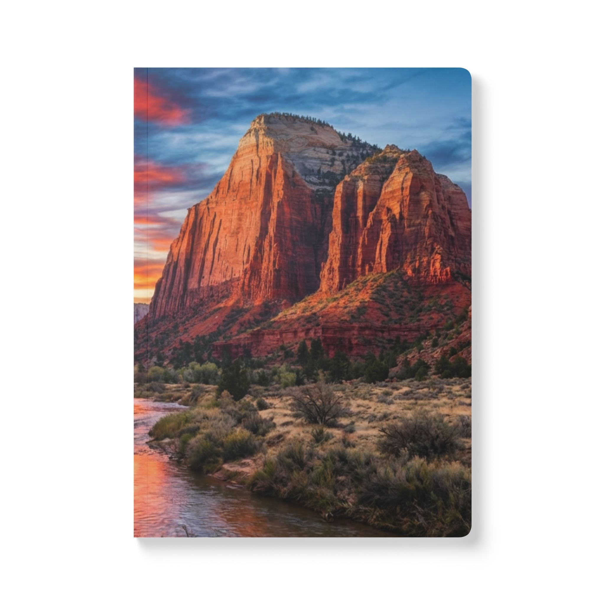 Zion National Park Inspired Sunset Journal