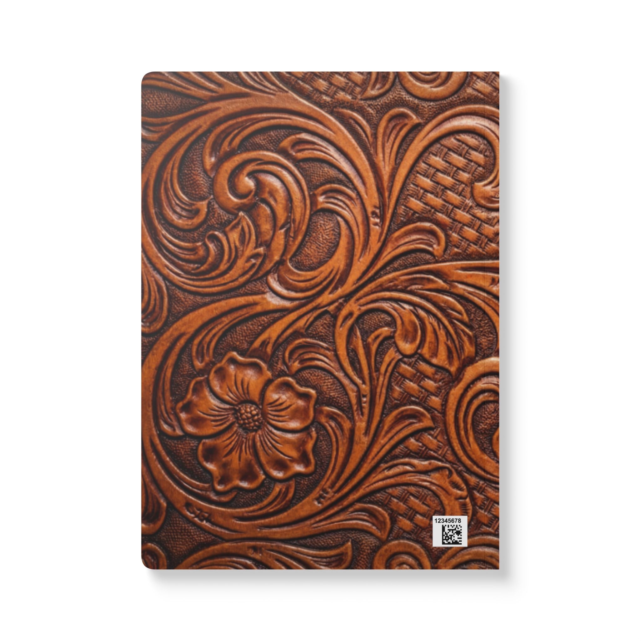Tooled Leather Inspired Journal | Softcover Notebook