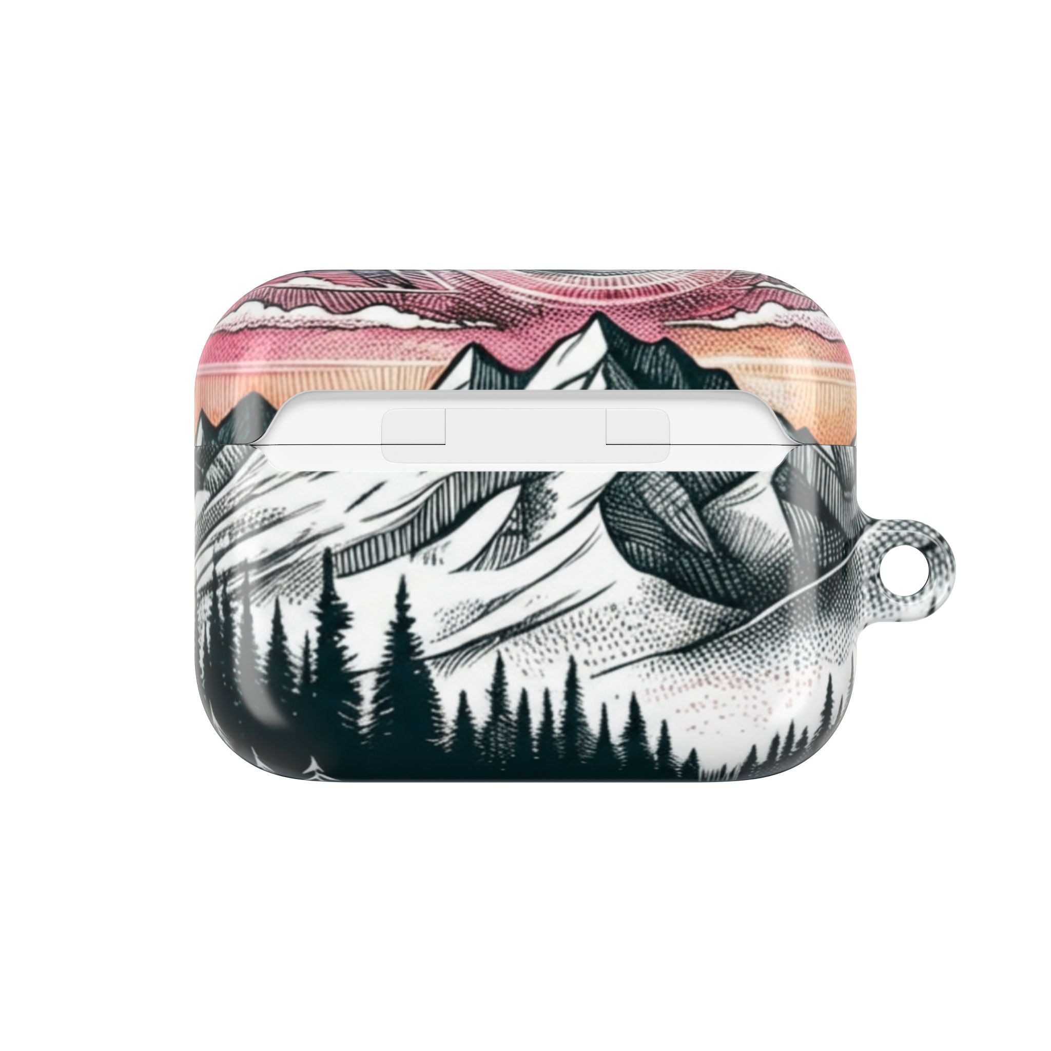 Sunset Mountain Landscape AirPod Case