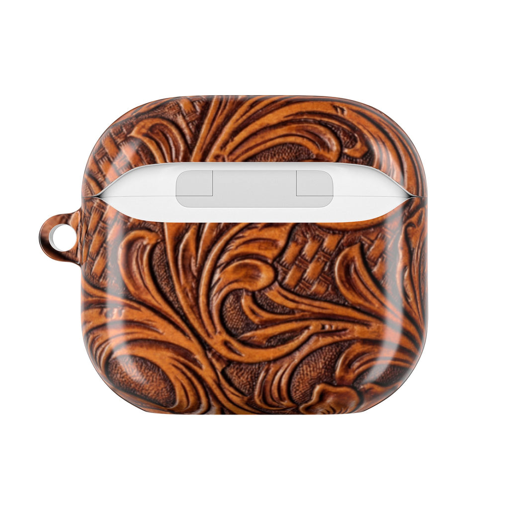 Tooled Leather Inspired AirPod Case