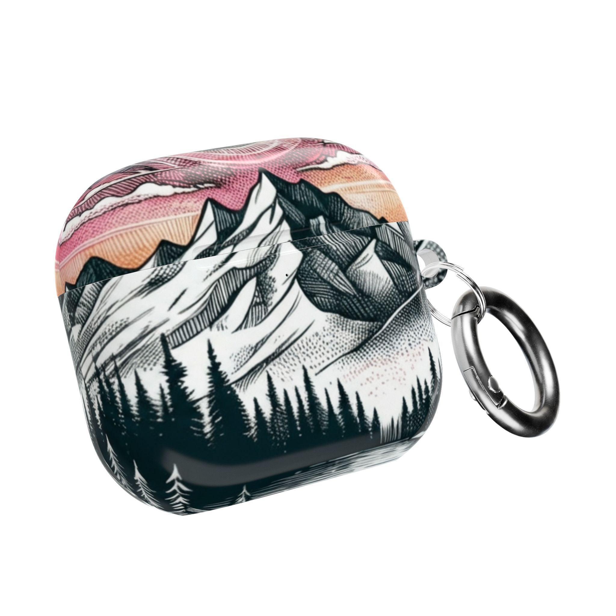 Sunset Mountain Landscape AirPod Case