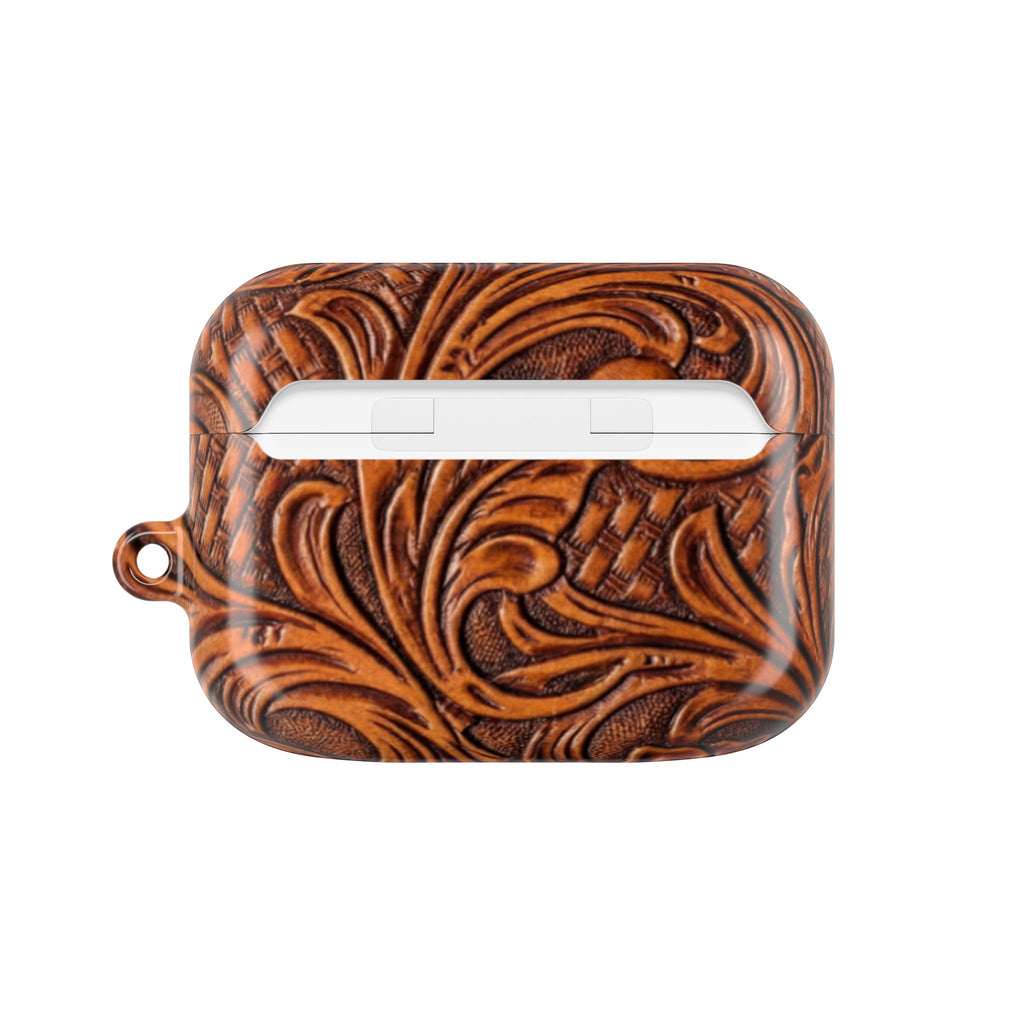 Tooled Leather Inspired AirPod Case