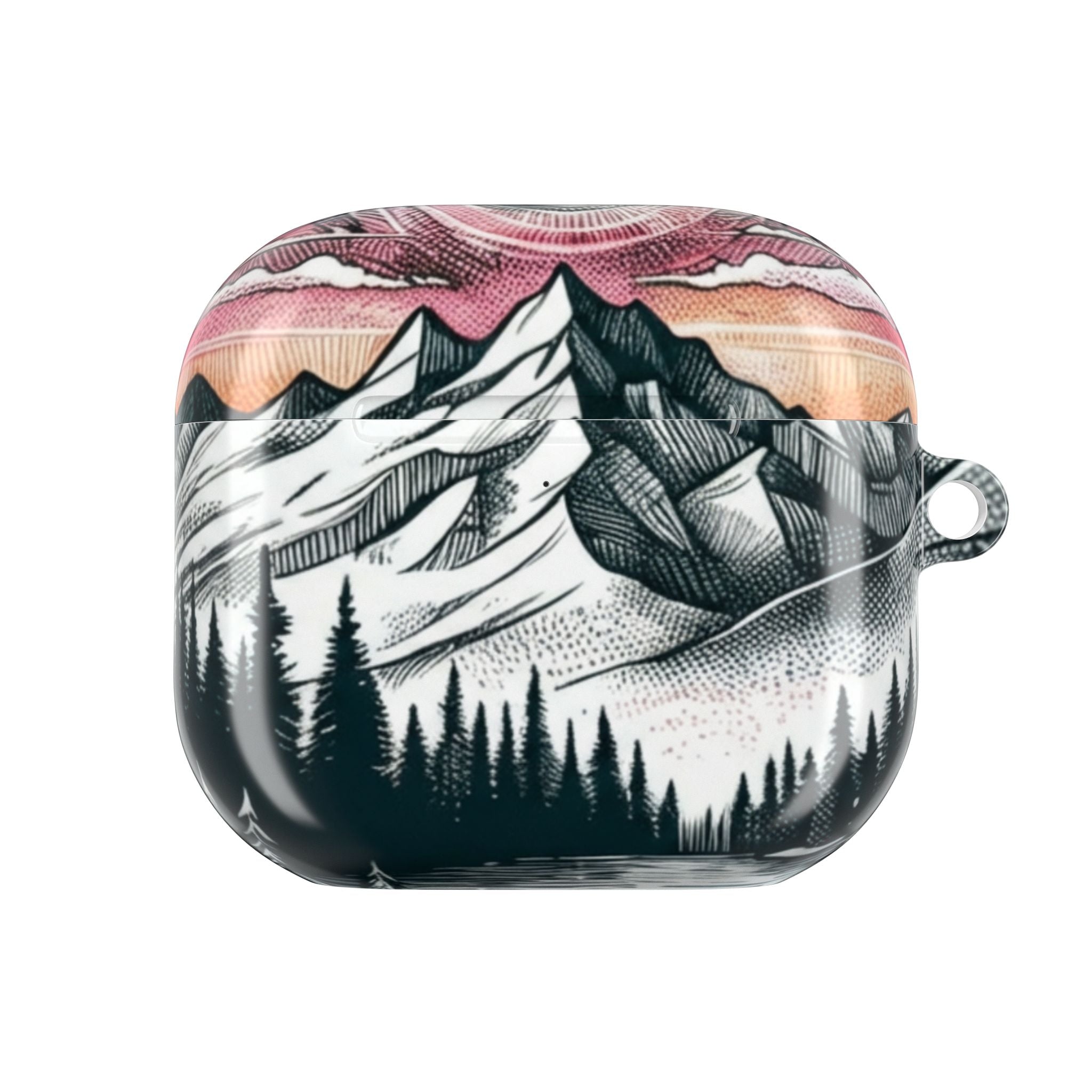 Sunset Mountain Landscape AirPod Case