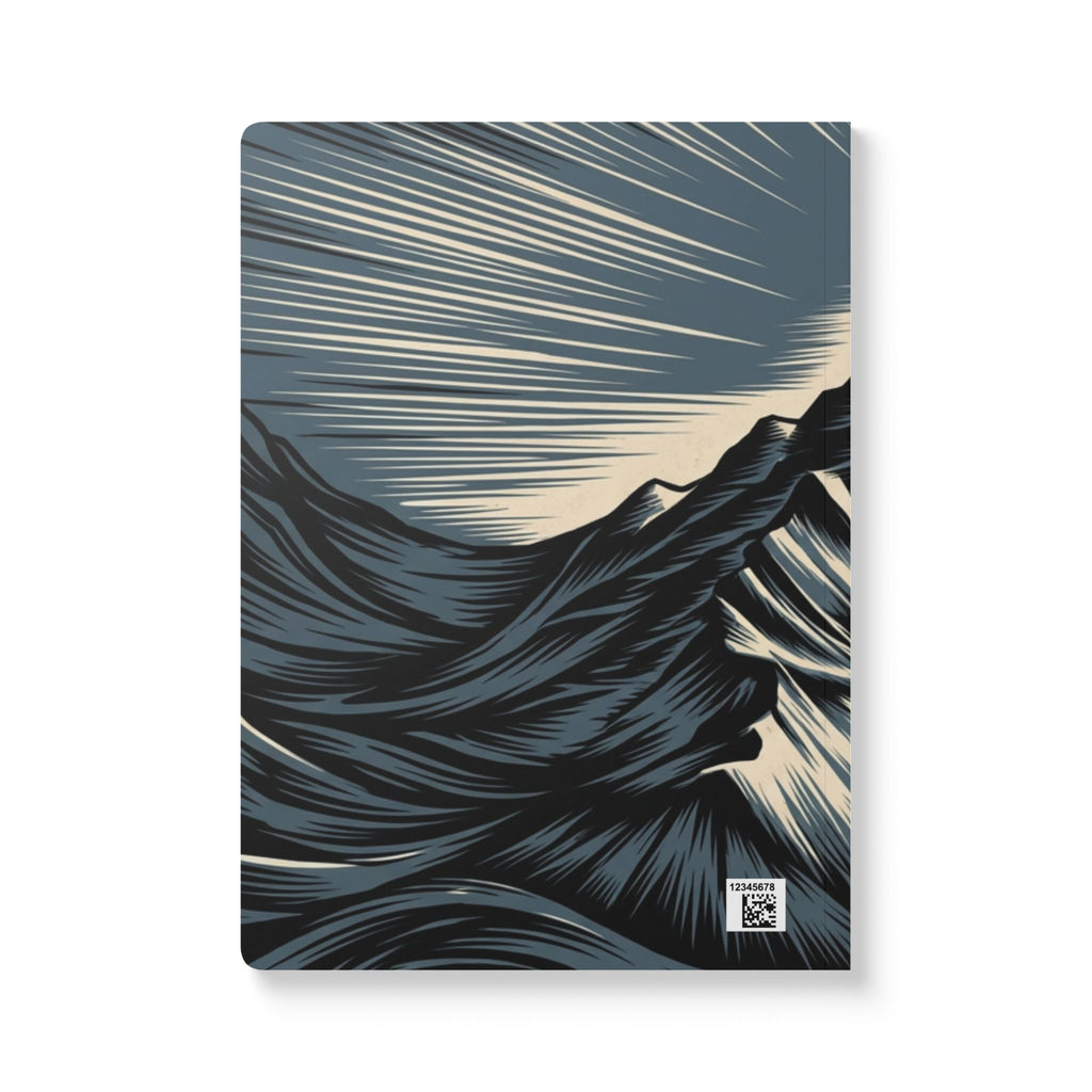 Mountain Landscape Journal | Illustrated Peak Softcover Notebook