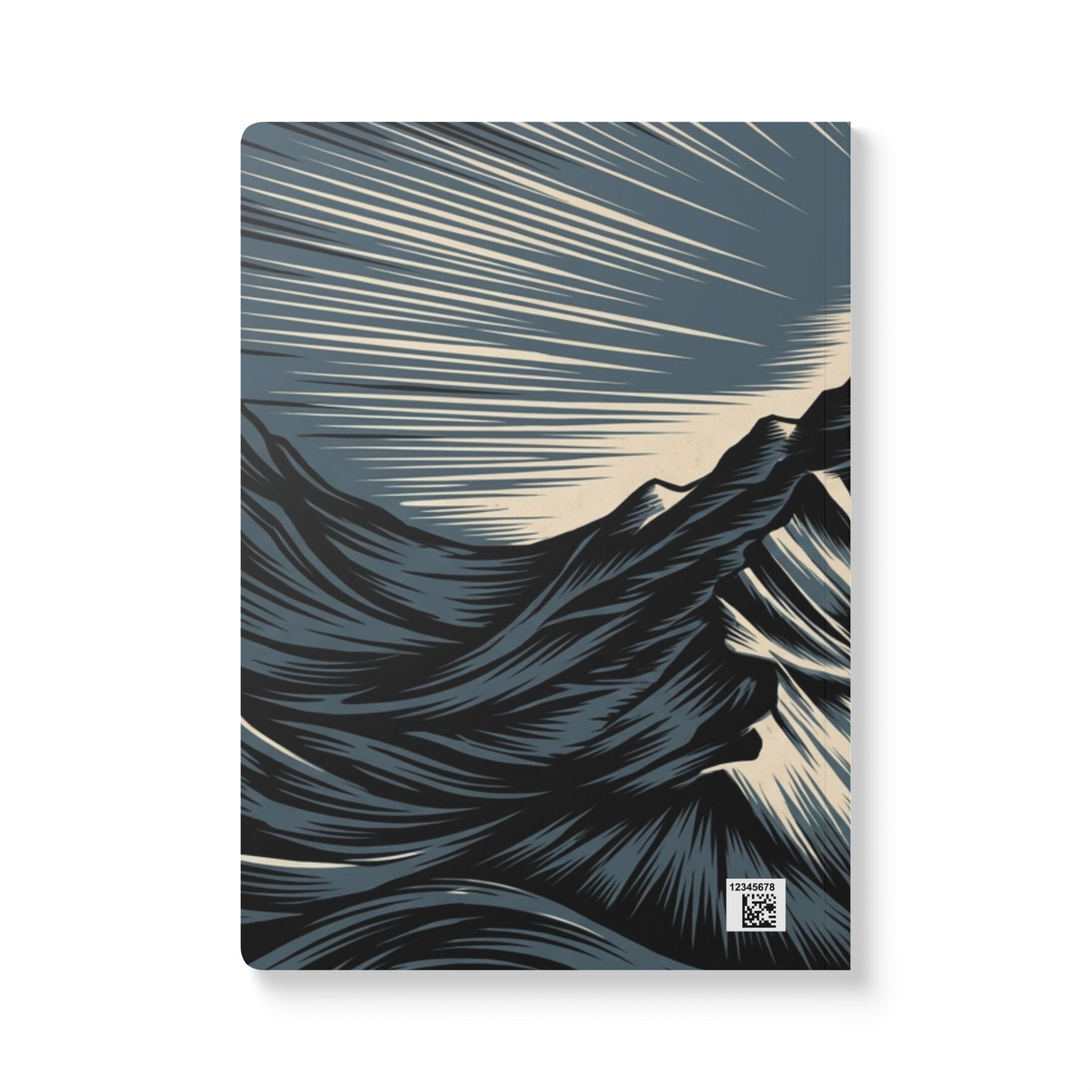 Mountain Landscape Journal | Illustrated Peak Softcover Notebook