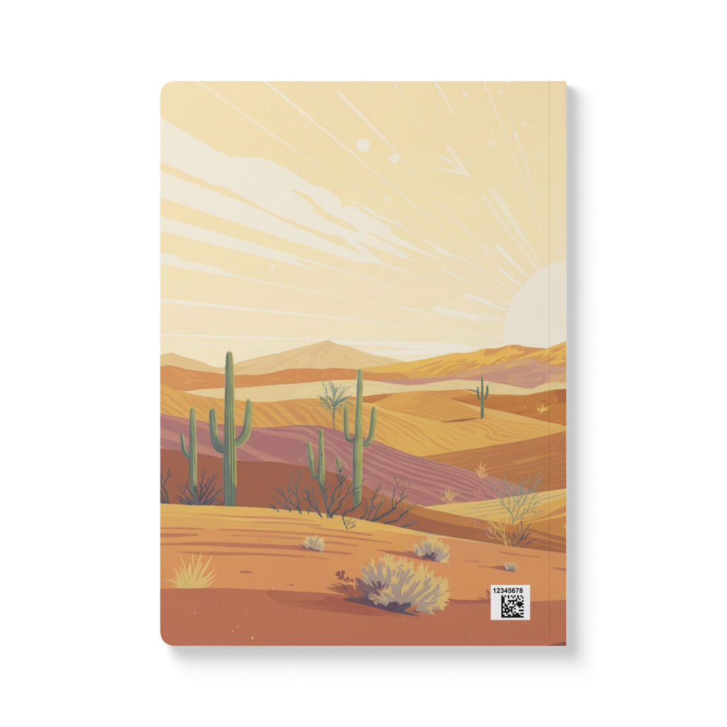 Desert Cactus Illustration Journal | Softcover Notebook