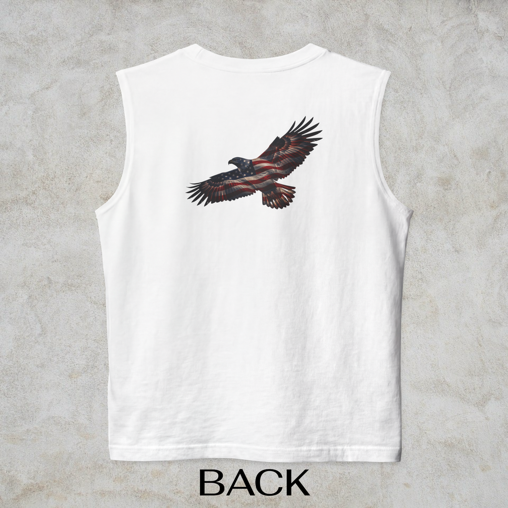 Patriotic Soaring Eagle Tank Top