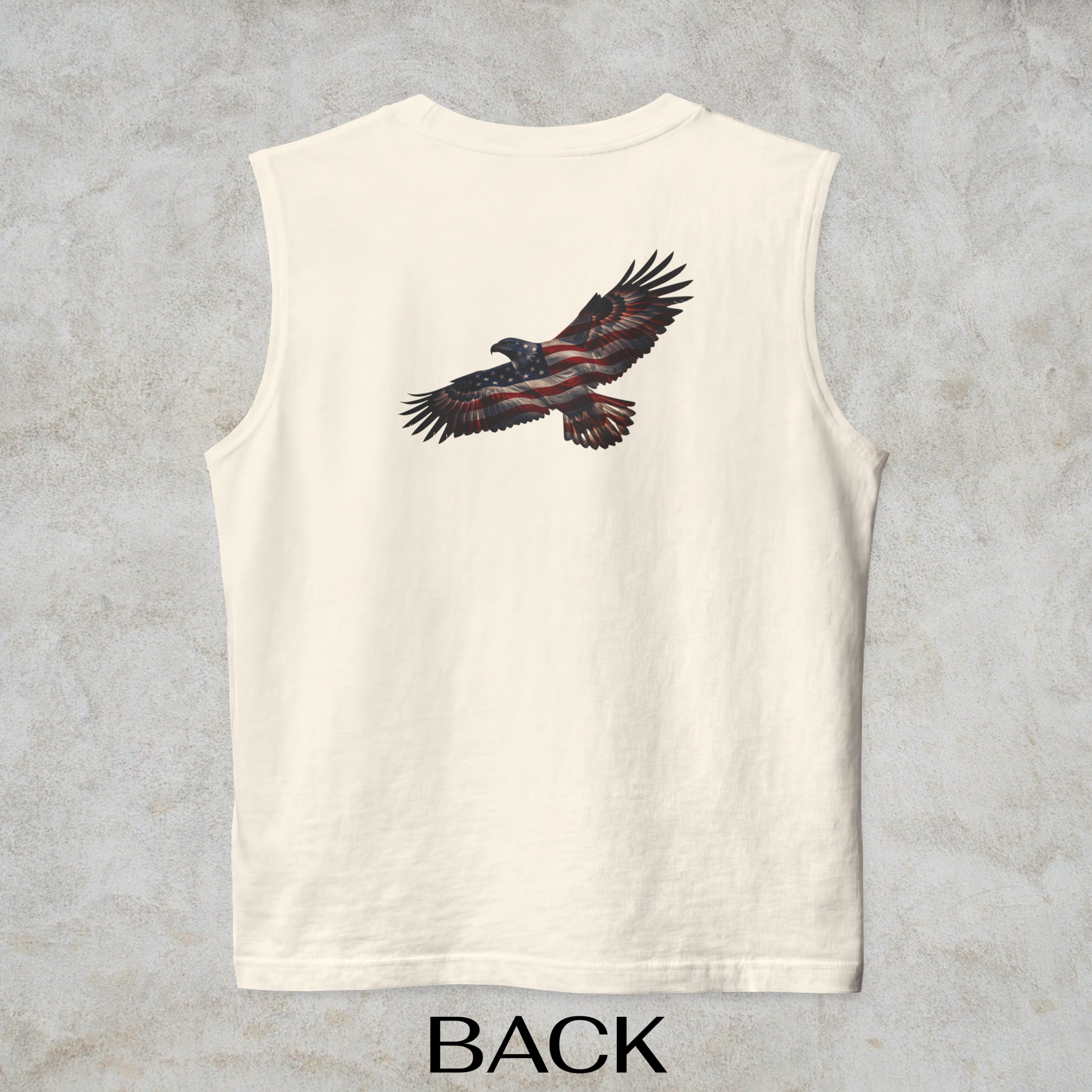 Patriotic Soaring Eagle Tank Top