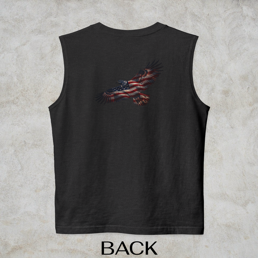 Patriotic Soaring Eagle Tank Top