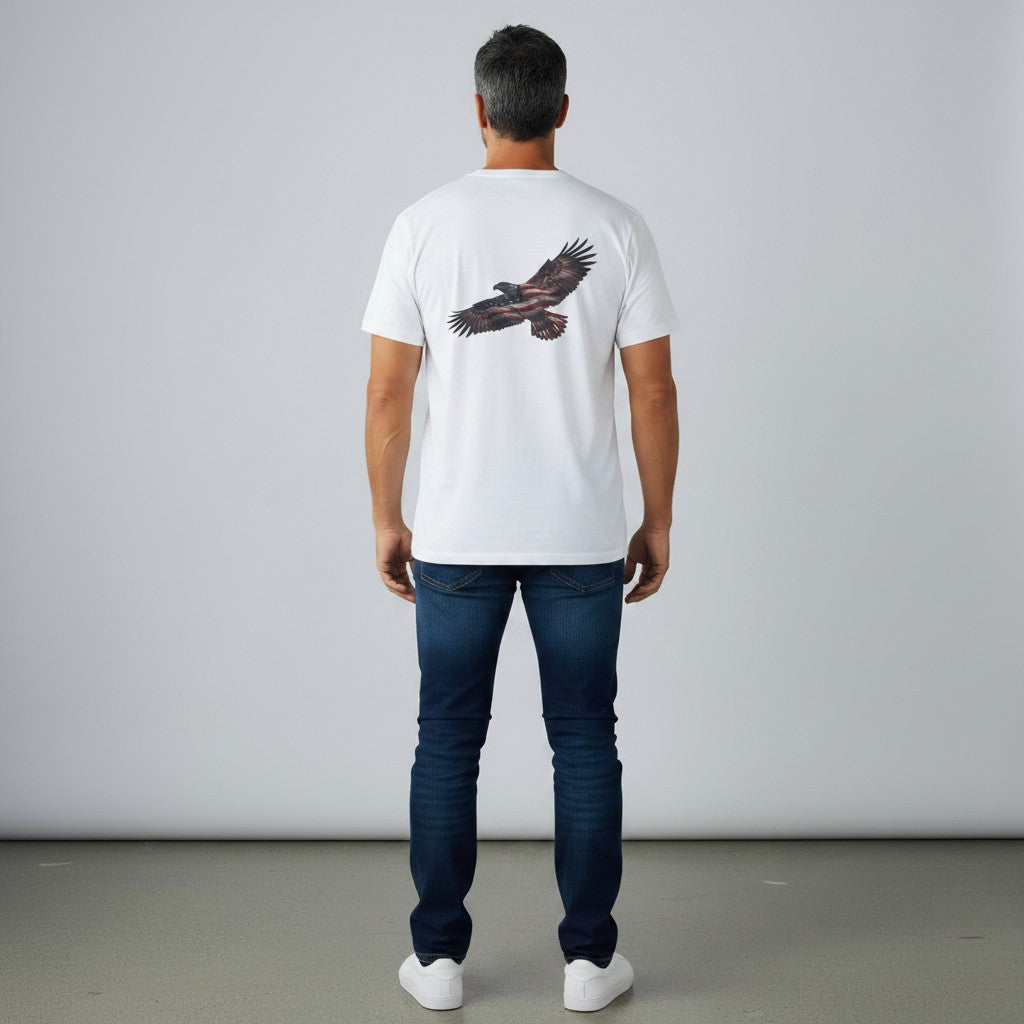 Retro 1776 Chest Logo T‑Shirt