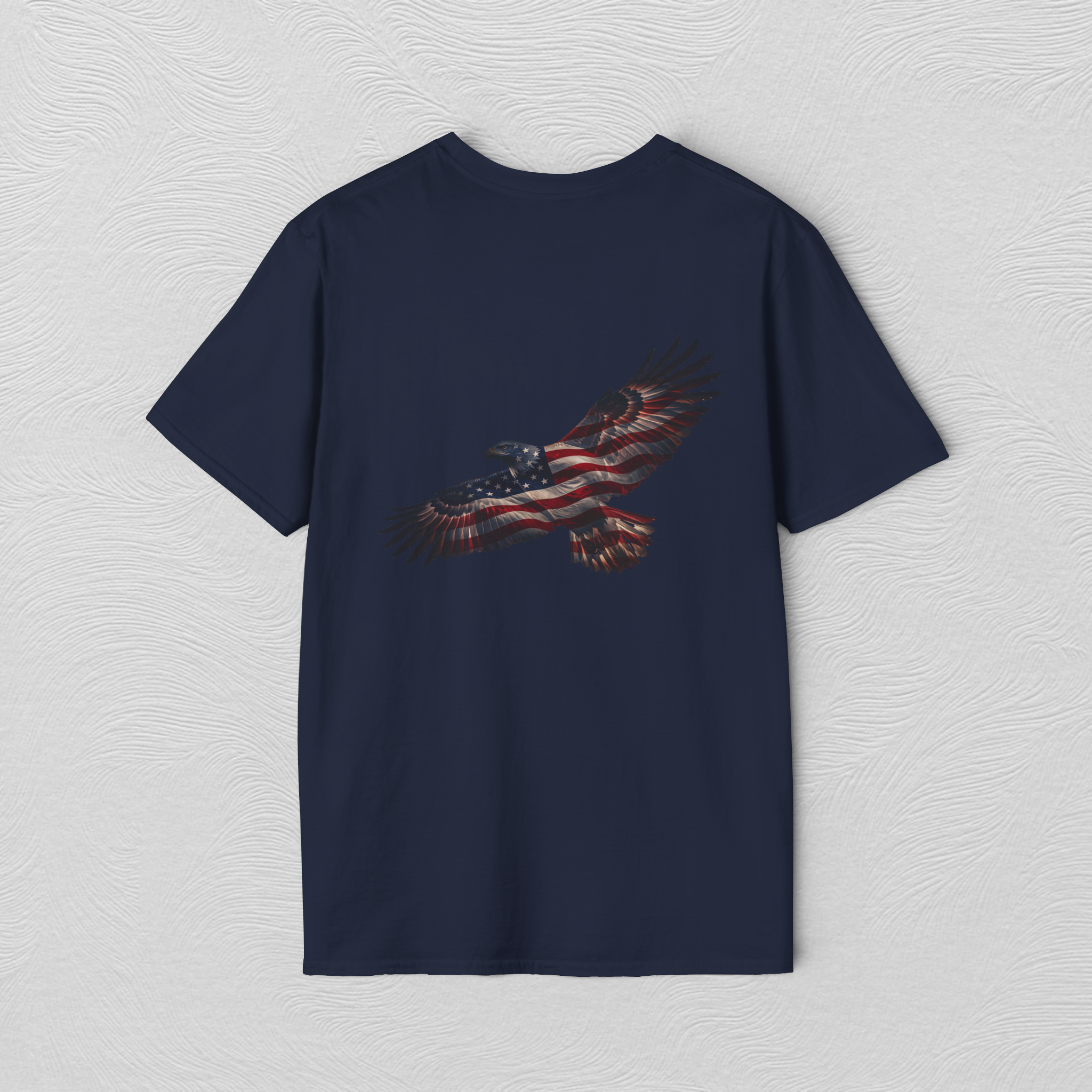 Retro 1776 Chest Logo T‑Shirt
