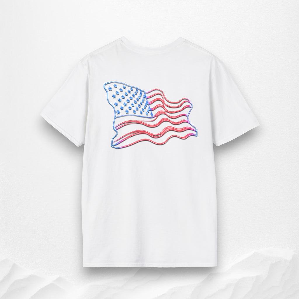 Neon Flag Tee