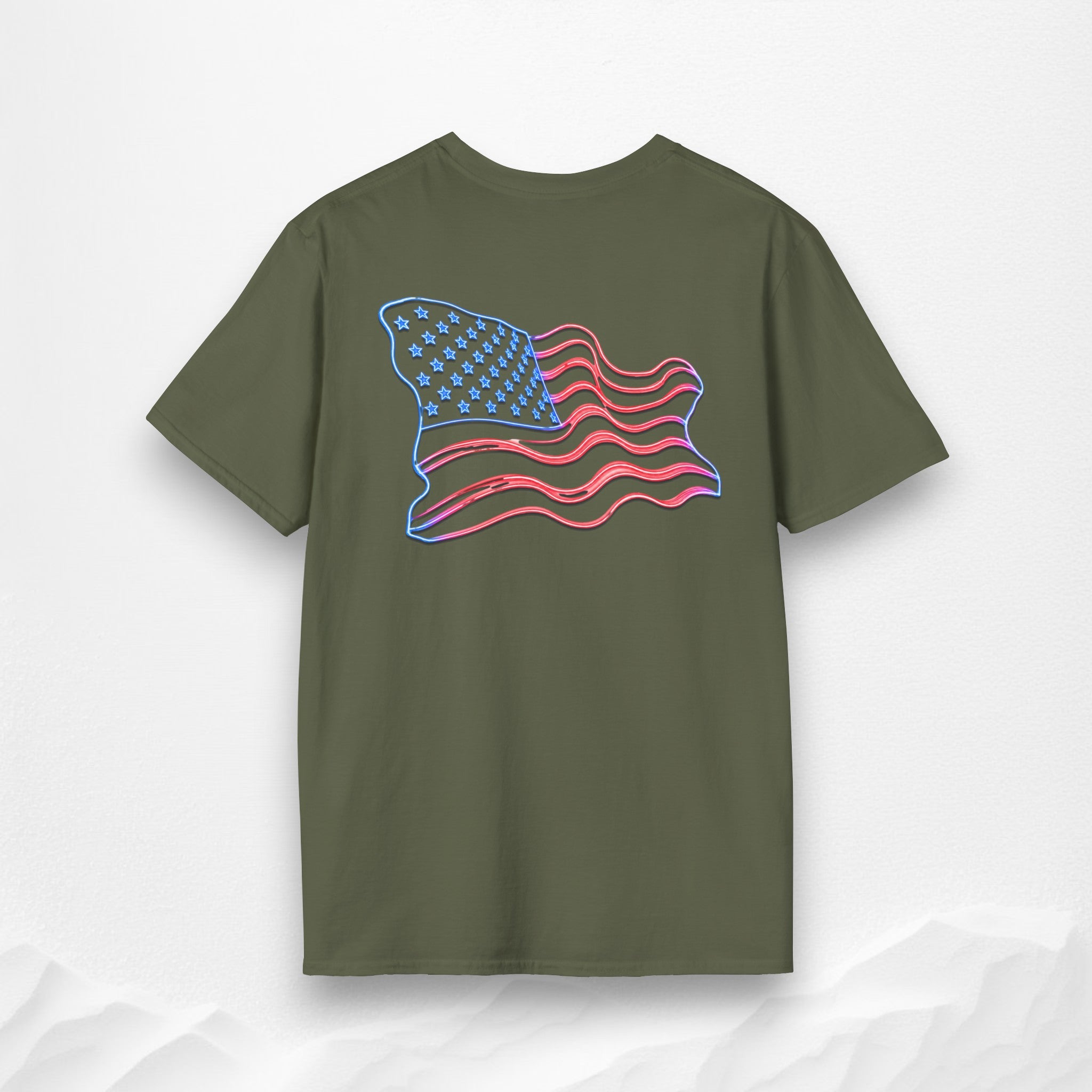 Neon Flag Tee