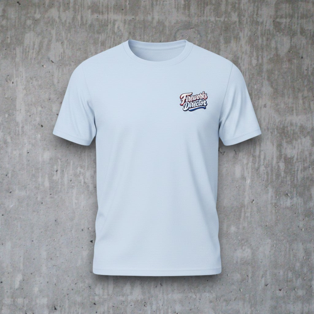 Fireworks Director T-Shirt — Retro Patriotic 4th of July Tee