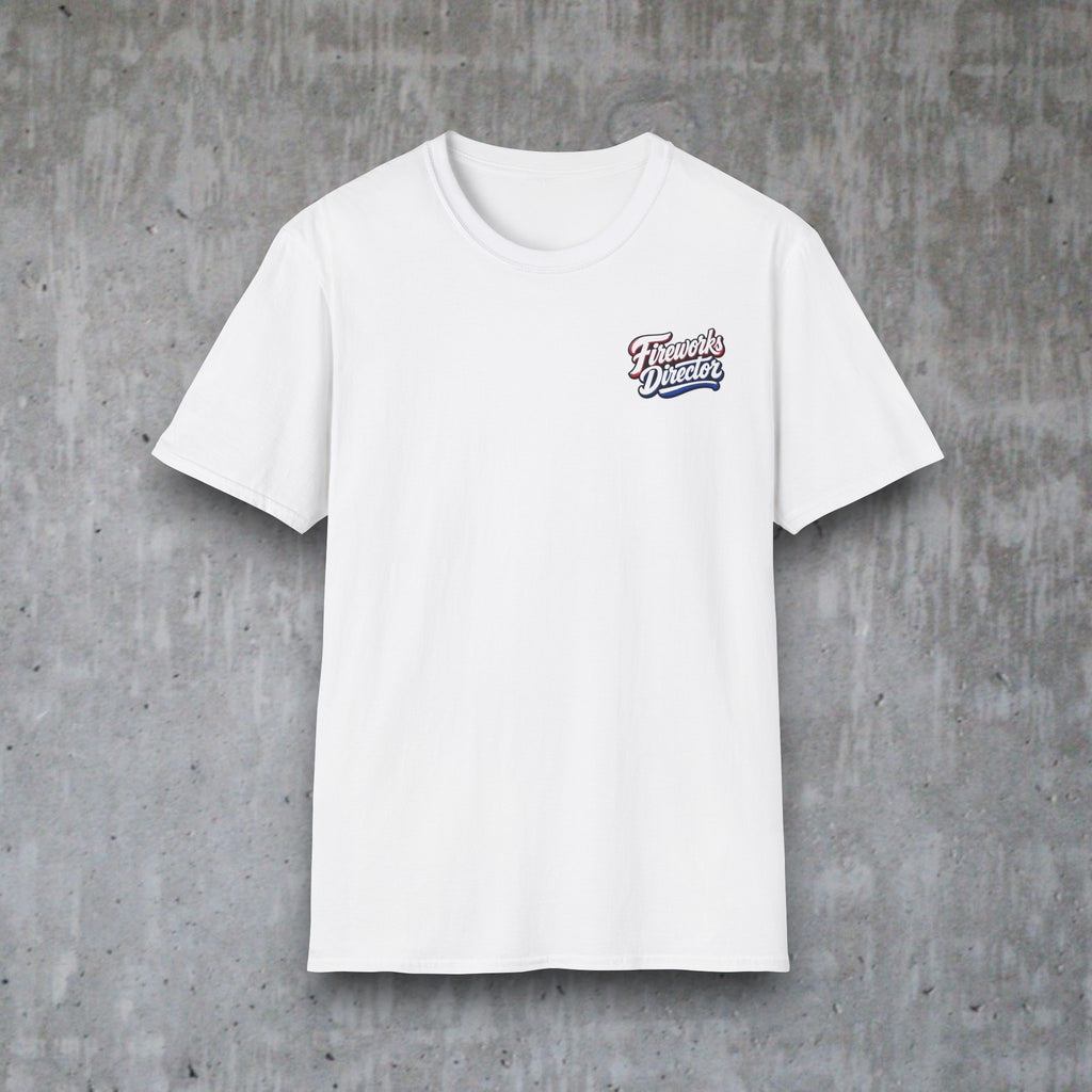 Fireworks Director T-Shirt — Retro Patriotic 4th of July Tee