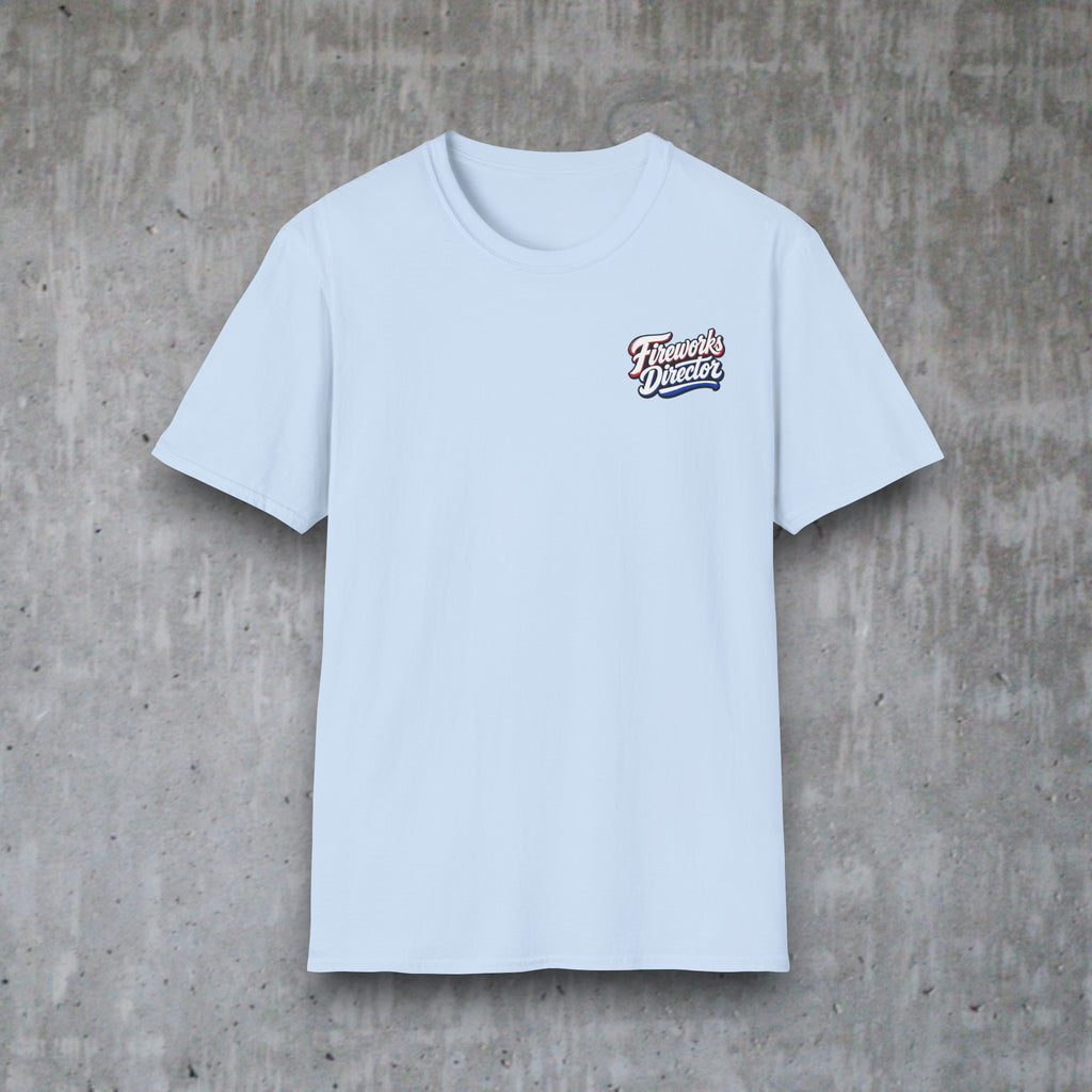 Fireworks Director T-Shirt — Retro Patriotic 4th of July Tee