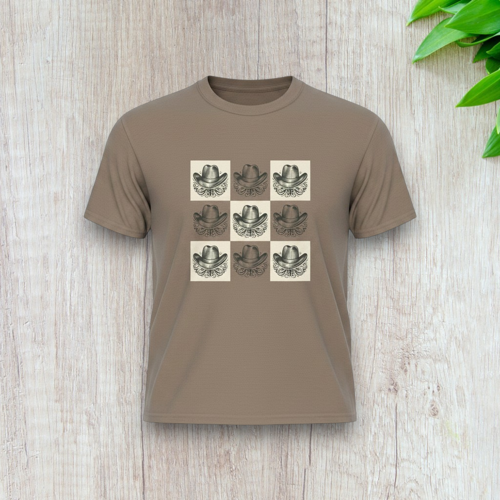 Cowboy Hat Graphic T-Shirt | Western Vintage Unisex Tee