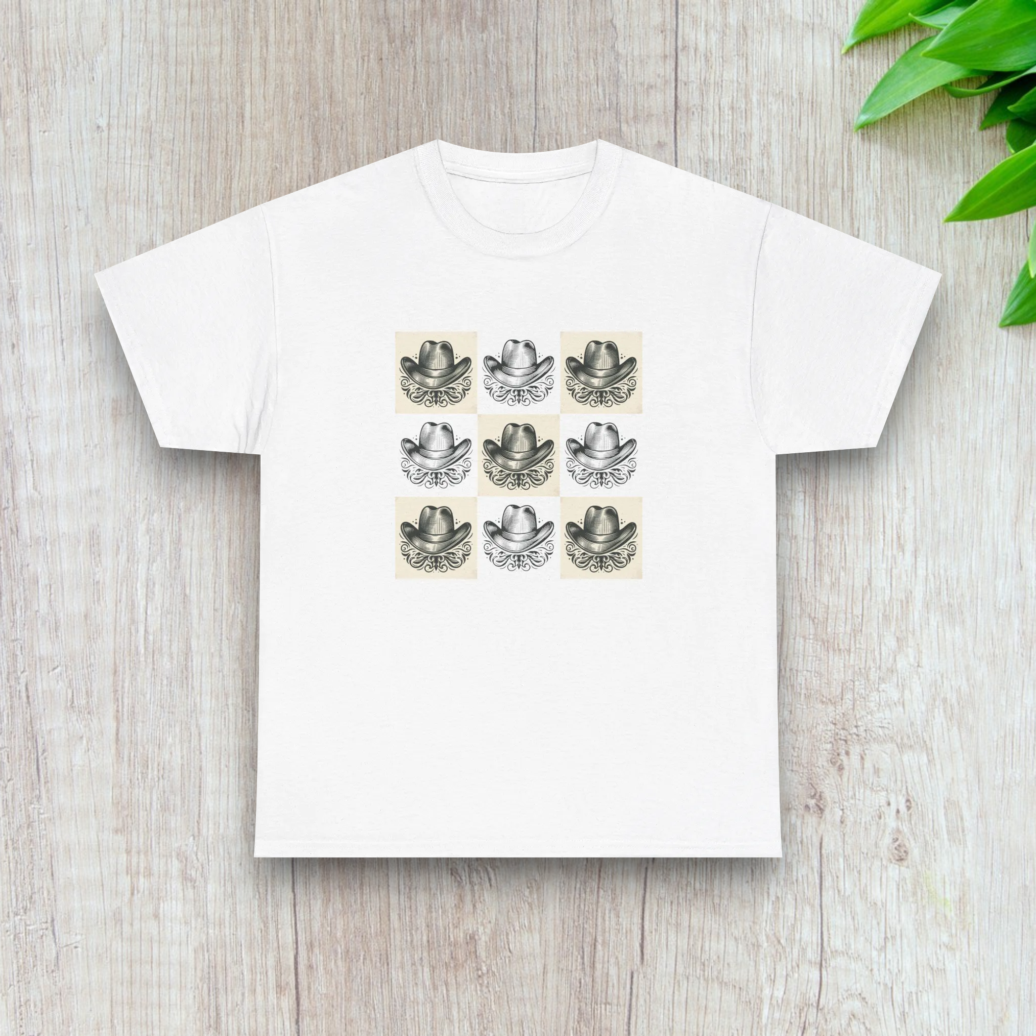 Cowboy Hat Graphic T-Shirt | Western Vintage Unisex Tee