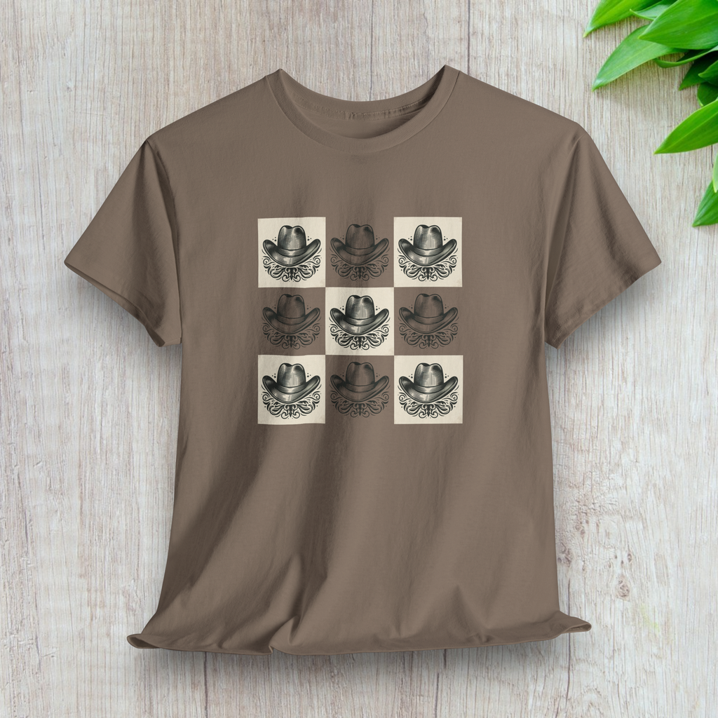 Cowboy Hat Graphic T-Shirt | Western Vintage Unisex Tee
