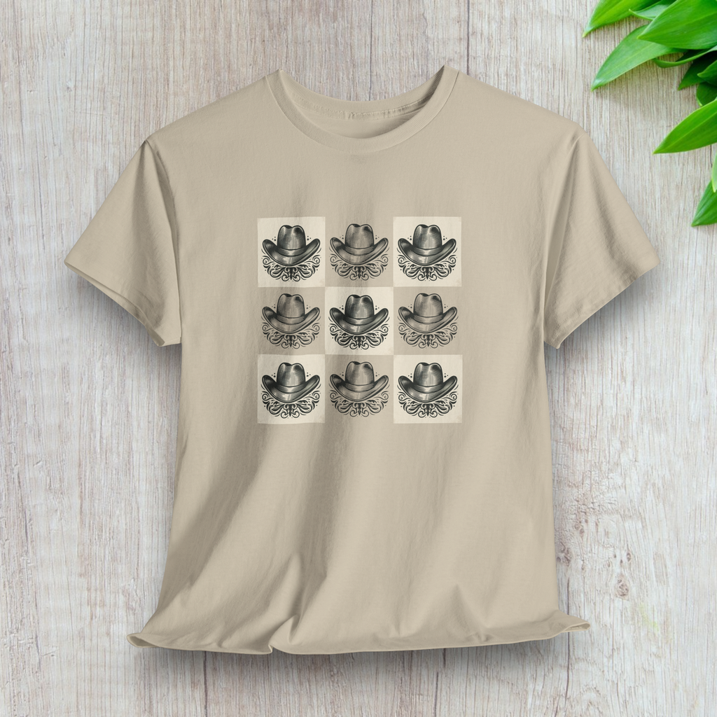 Cowboy Hat Graphic T-Shirt | Western Vintage Unisex Tee