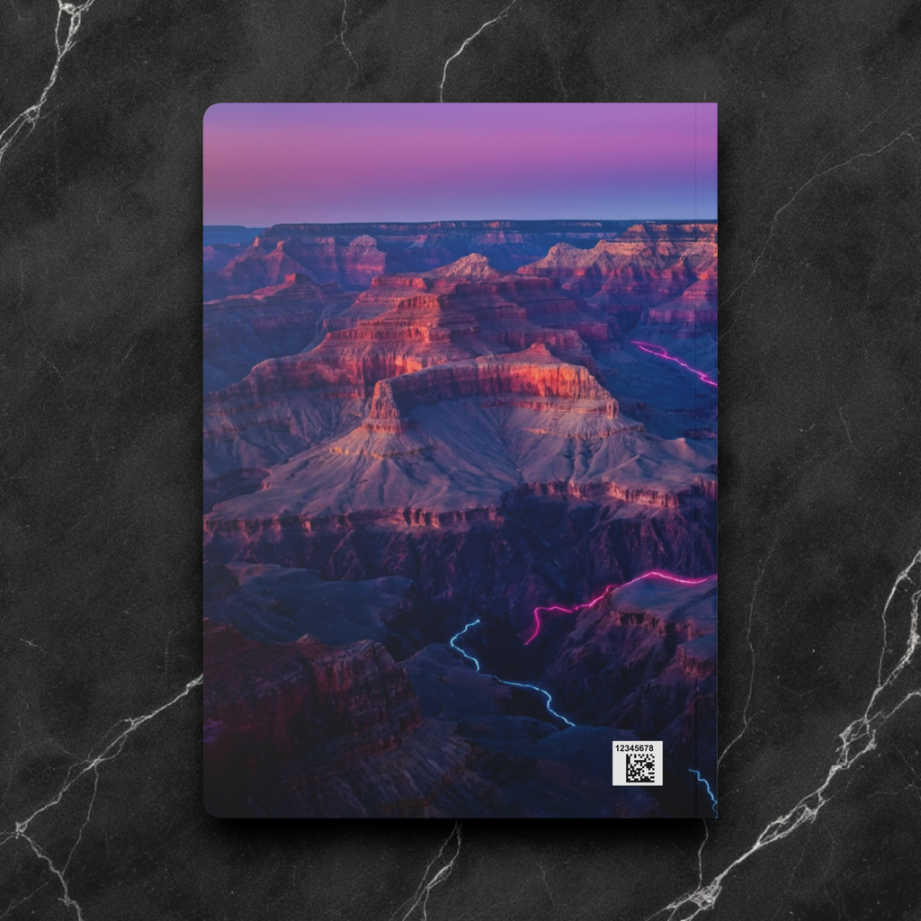 Neon Grand Canyon Landscape Journal