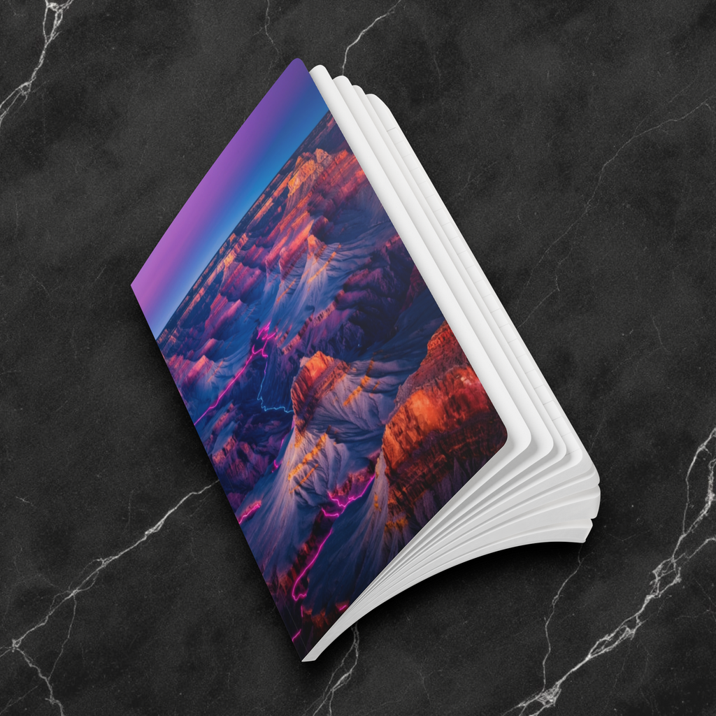 Neon Grand Canyon Landscape Journal