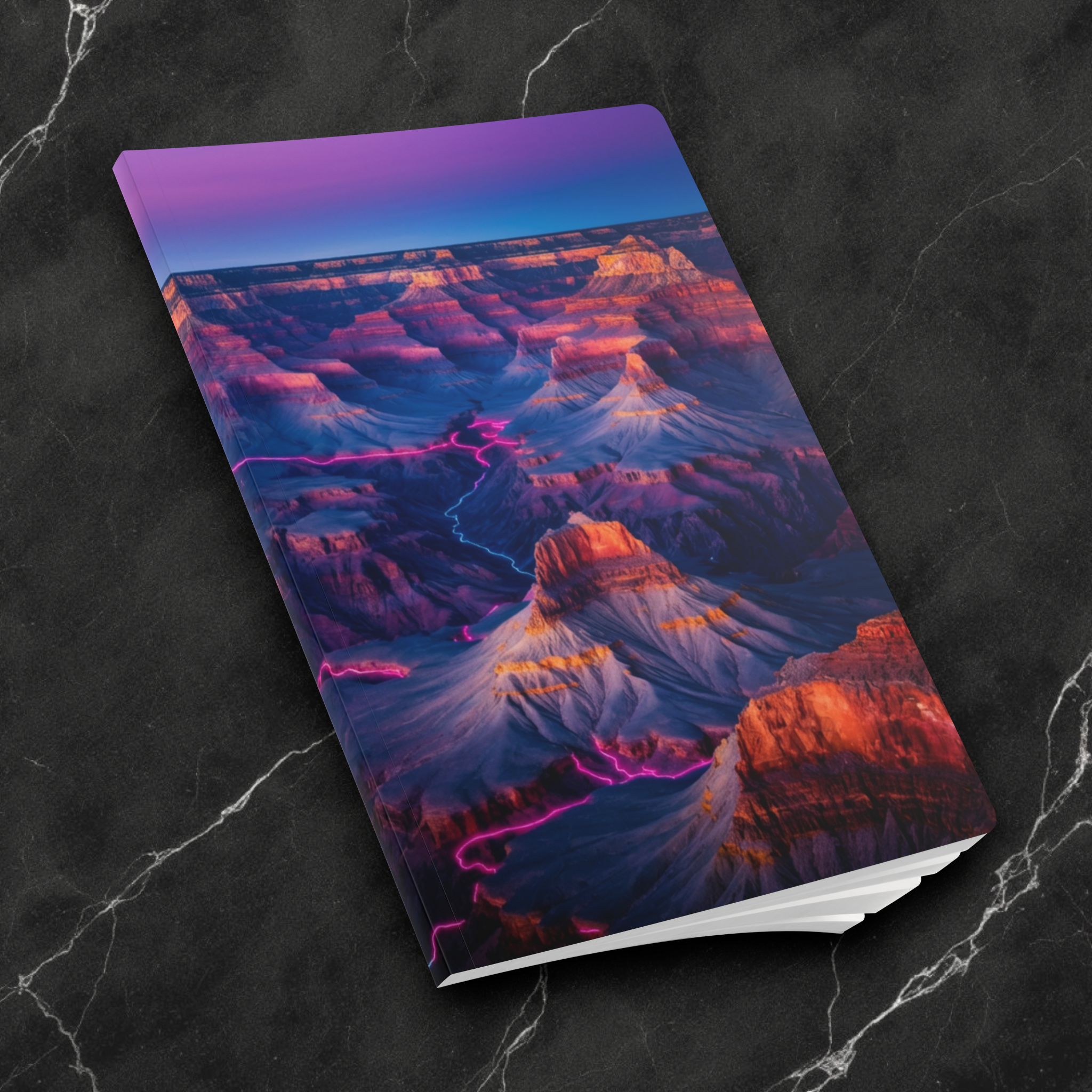 Neon Grand Canyon Landscape Journal