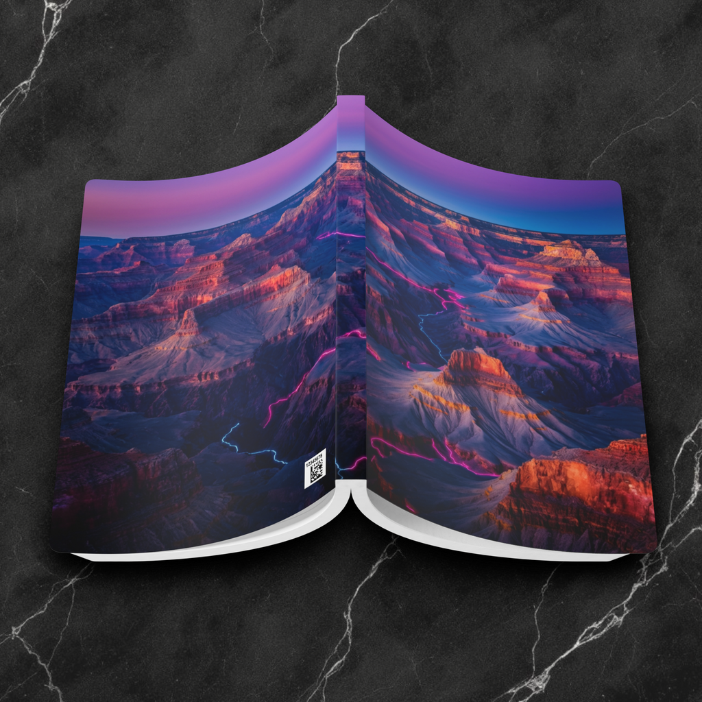 Neon Grand Canyon Landscape Journal