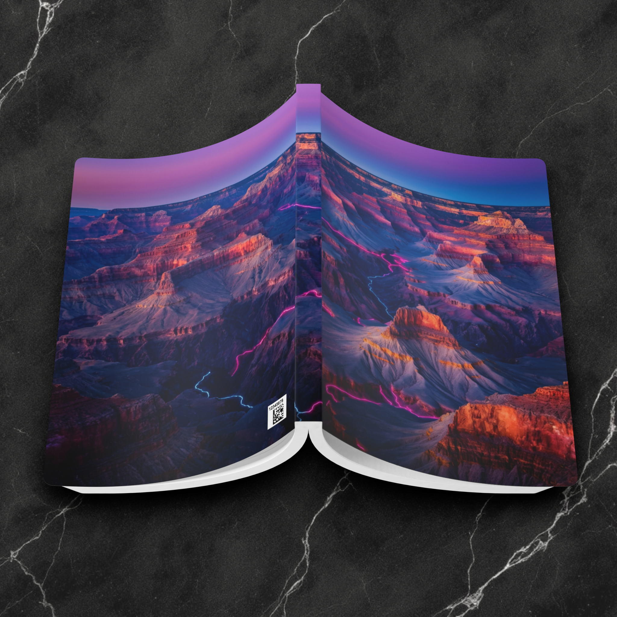 Neon Grand Canyon Landscape Journal