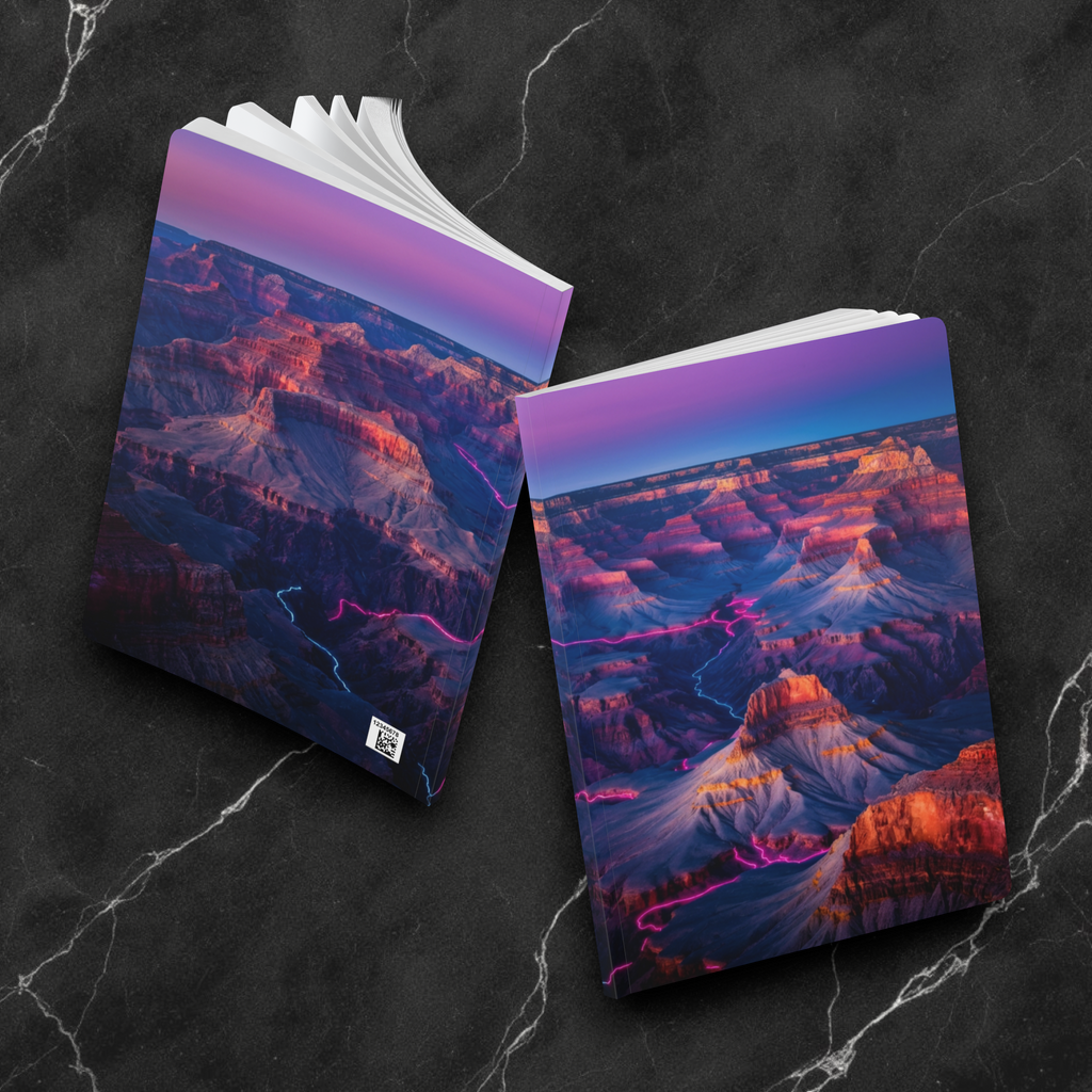 Neon Grand Canyon Landscape Journal