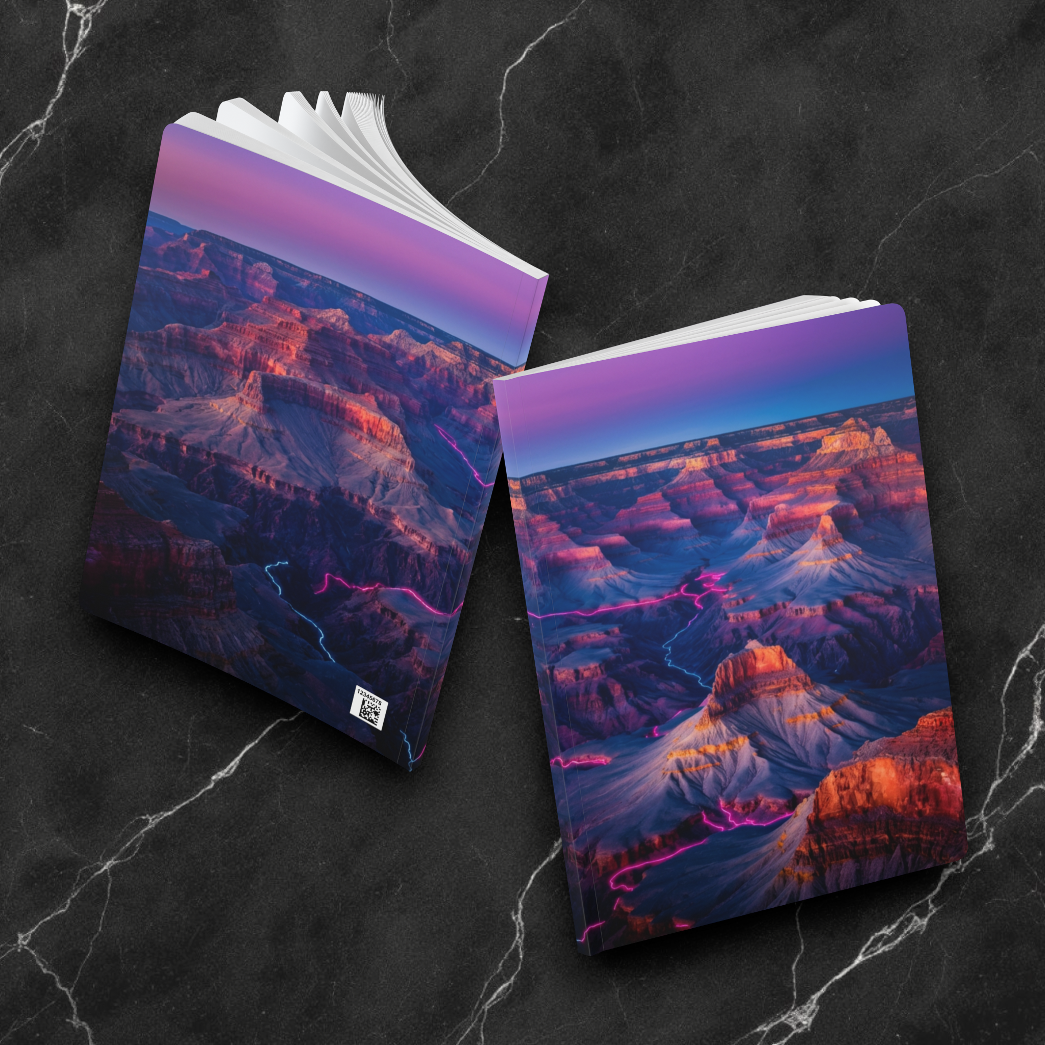 Neon Grand Canyon Landscape Journal