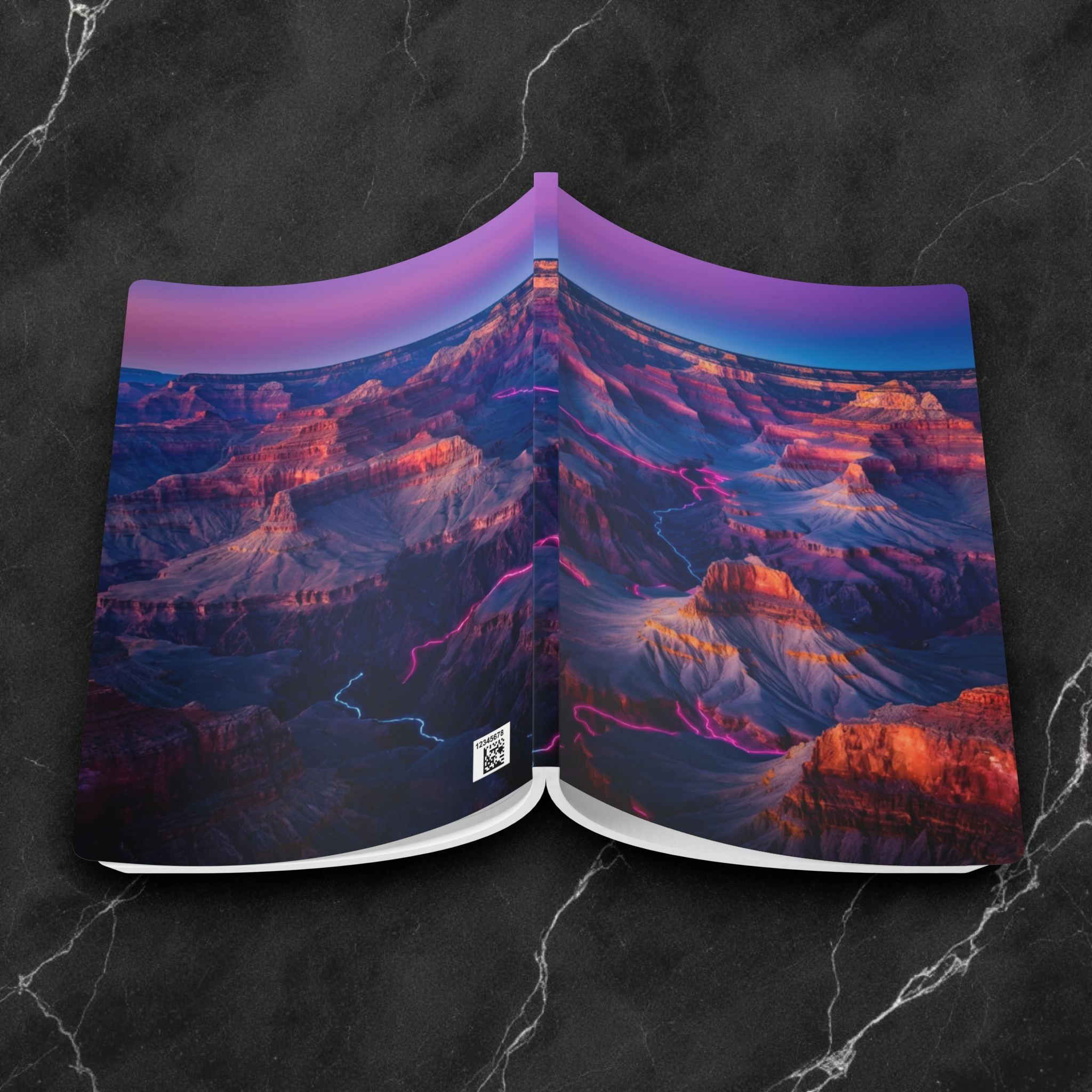 Neon Grand Canyon Landscape Journal