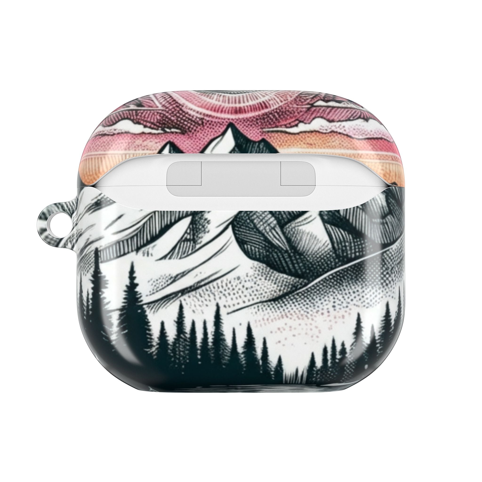 Sunset Mountain Landscape AirPod Case