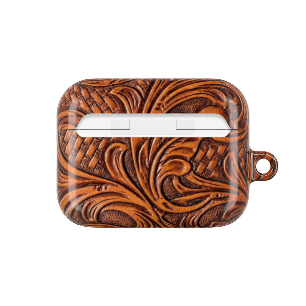 Tooled Leather Inspired AirPod Case