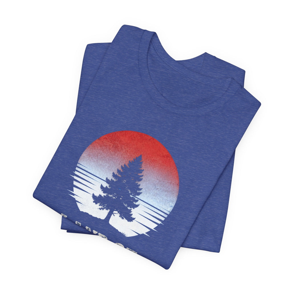 Land of the Free tree graphic Tee | Patriotic shirt