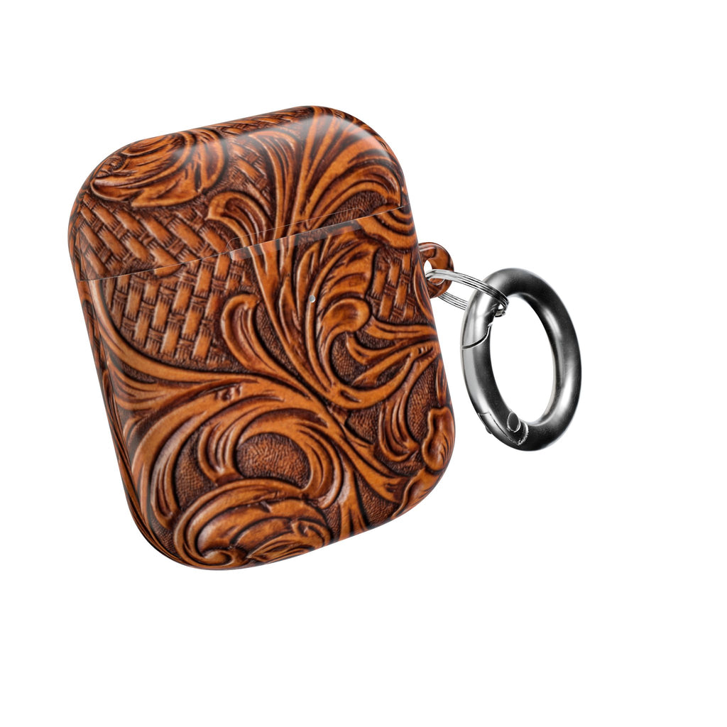Tooled Leather Inspired AirPod Case