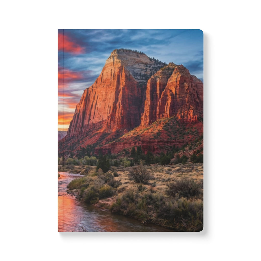 Zion National Park Inspired Sunset Journal