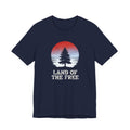 Land of the Free tree graphic Tee | Patriotic shirt