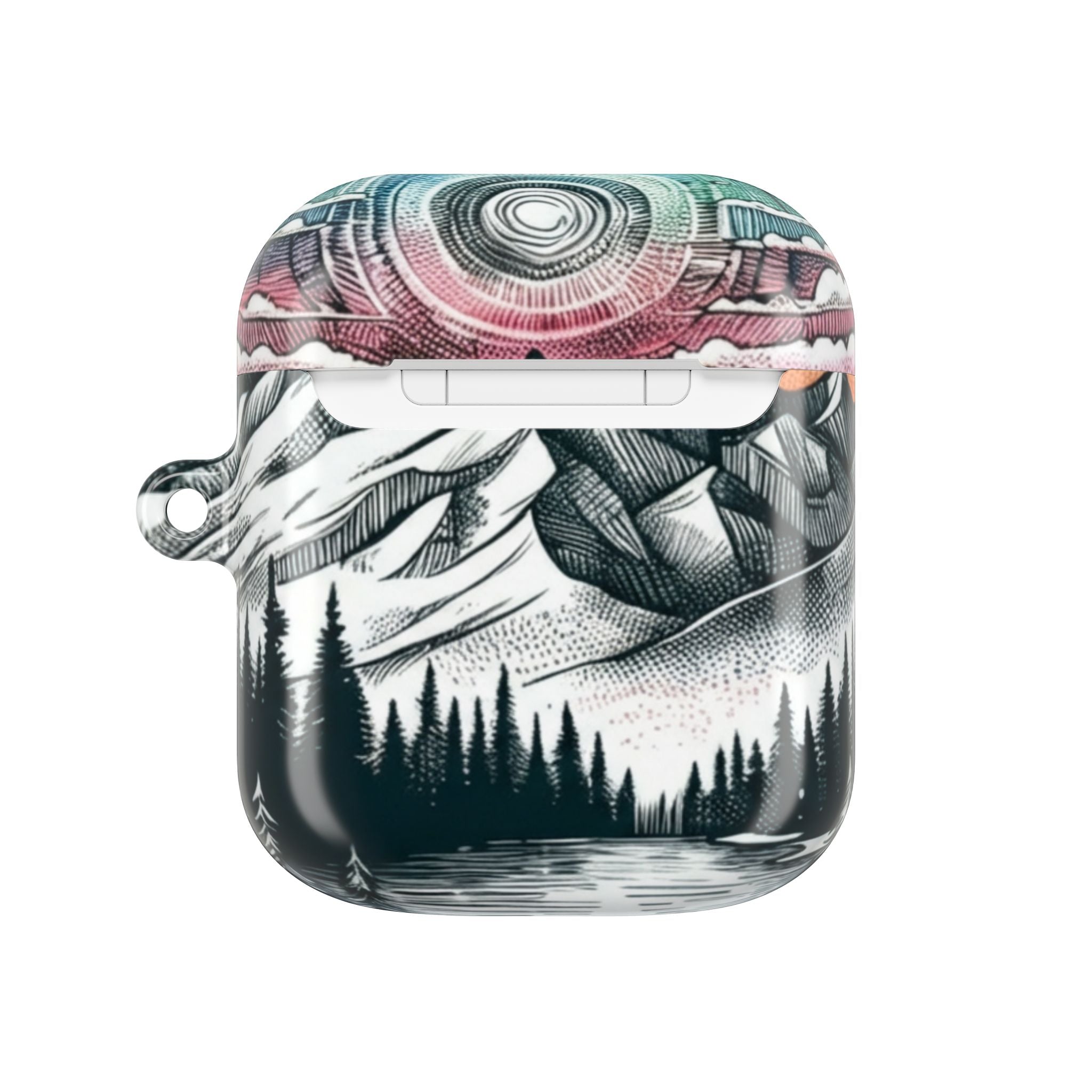 Sunset Mountain Landscape AirPod Case