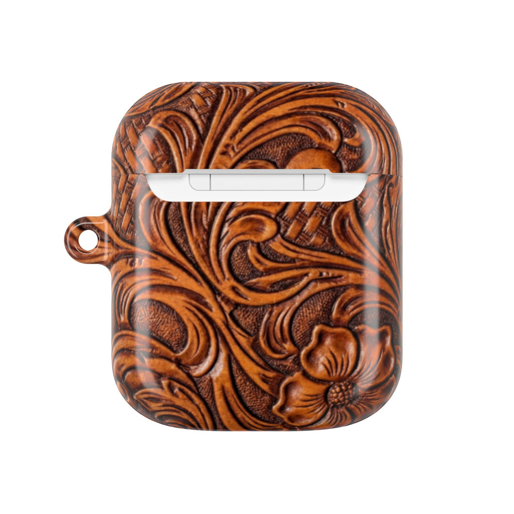 Tooled Leather Inspired AirPod Case