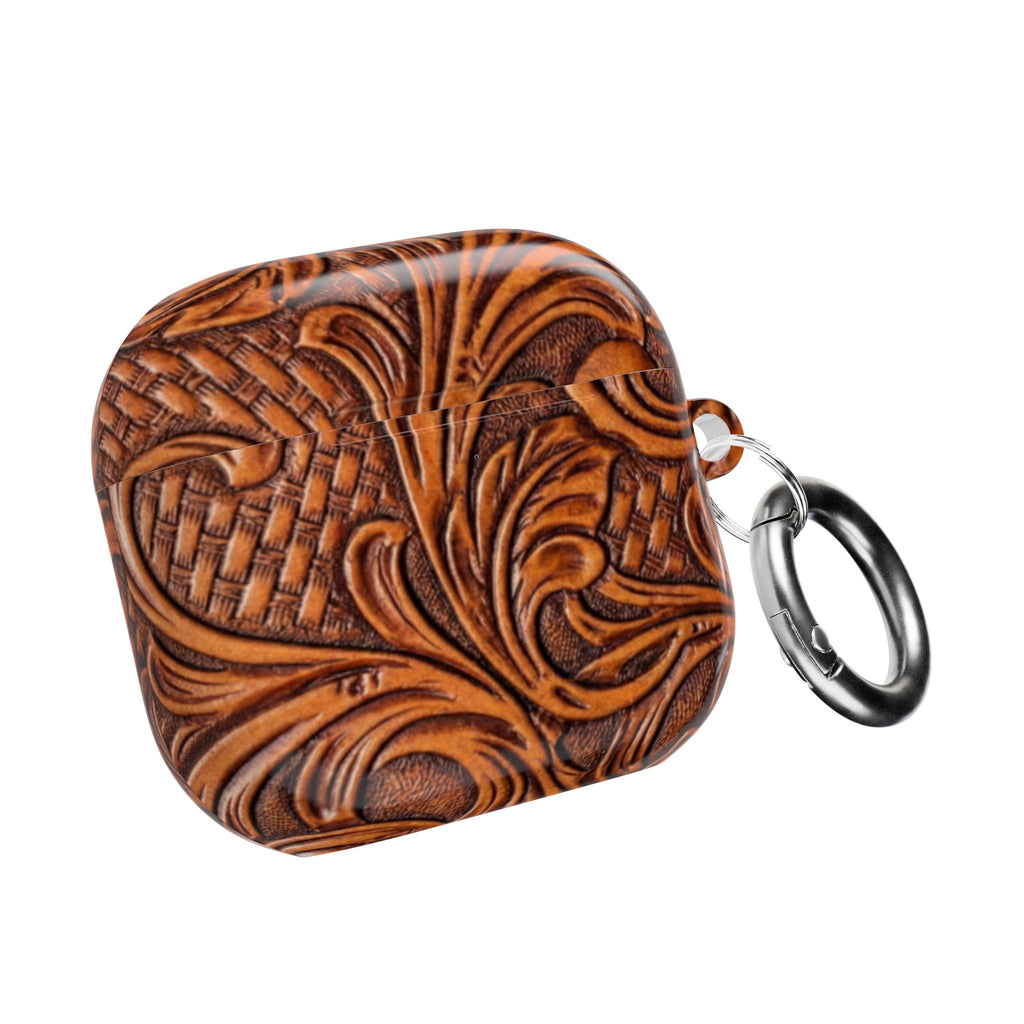 Tooled Leather Inspired AirPod Case