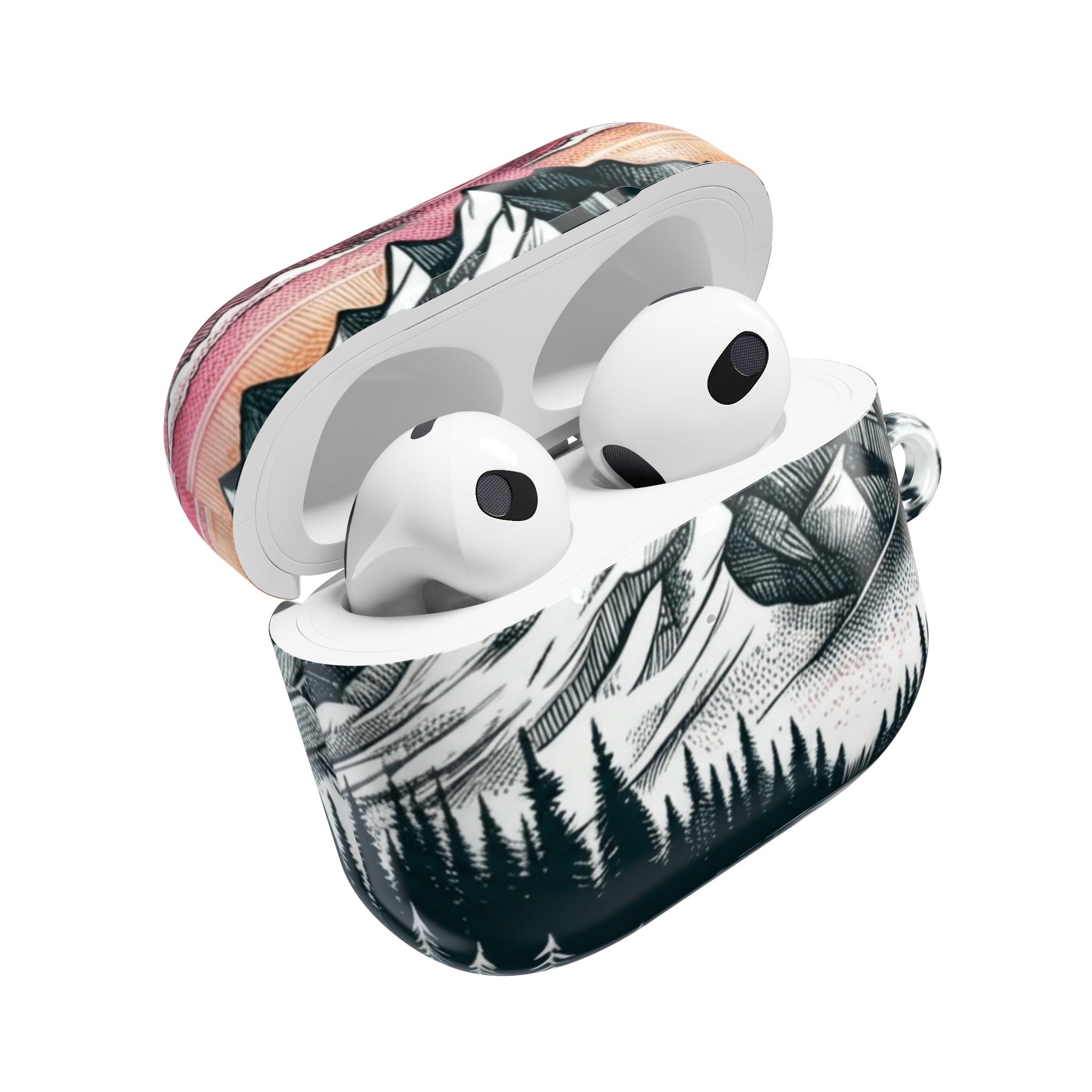 Sunset Mountain Landscape AirPod Case