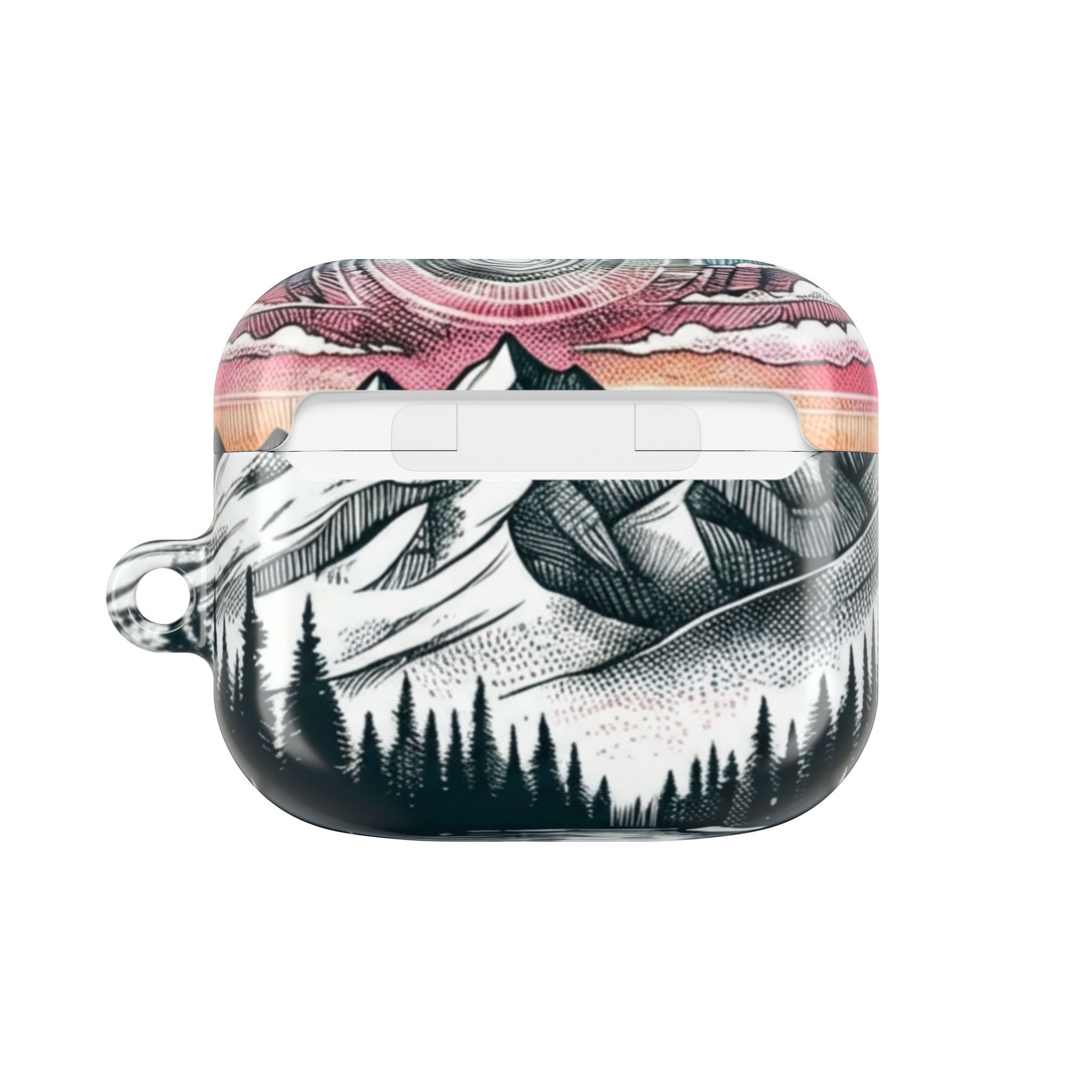 Sunset Mountain Landscape AirPod Case